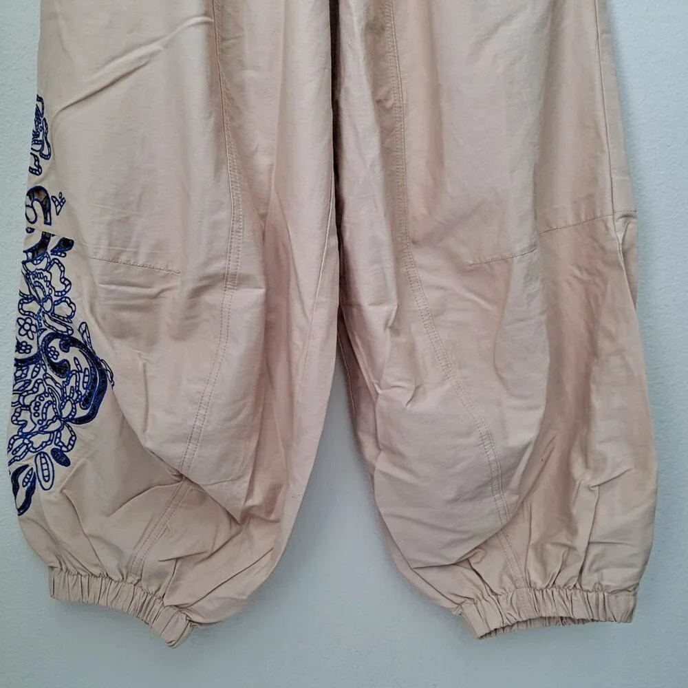 NWOT Free People Baller embroidered pants